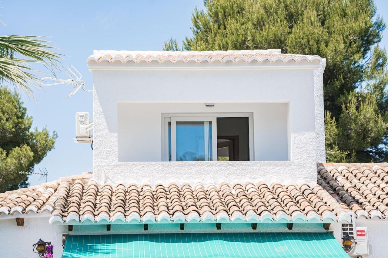 Casa Maria Top Floor Studio Apartment With Swimming Pool Jávea Exterior foto