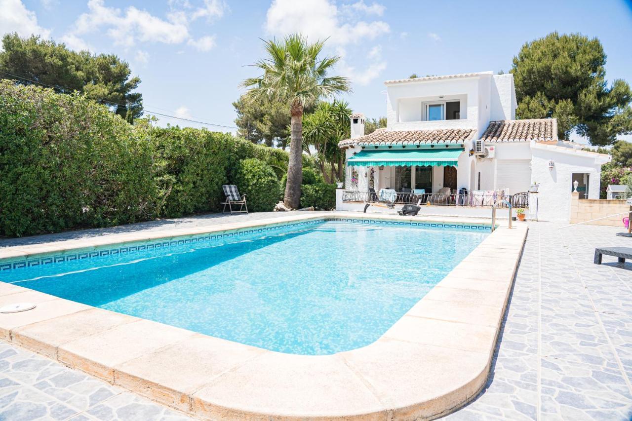 Casa Maria Top Floor Studio Apartment With Swimming Pool Jávea Exterior foto